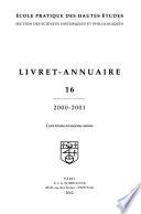 Livret-annuaire