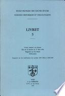 Livret guide de l'excursion