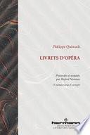 Livrets d'opéra