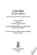 Loches au XVIe siècle