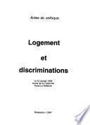 Logement et discriminations