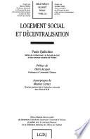 Logement social et décentralisation