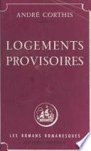 Logements provisoires