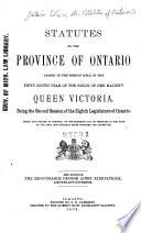 Lois de L'Ontario