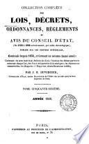 Lois, Decrets,  or Ordonnaces, Reglements