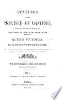 Lois Du Manitoba
