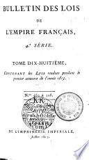Lois, Et Actes Du Gouvernement