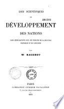Lois scientifiques du développement des nations