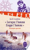 Lorsque l'homme frappe l'homme