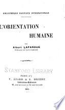 Lo̓rientation humaine