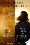 Lot de Mystères Mackenzie White : Avant qu'il ne ressente (Volume 6) & Avant qu'il ne pèche (Volume 7)
