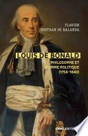 Louis de Bonald, philosophe et homme politique (1754-1840)