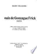 Louis de Gonzague Frick, poète