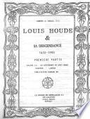 Louis Houde & sa descendance, 1655-1985: v. 4. Les conjoints. Les familles