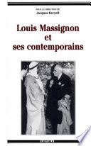 Louis Massignon et ses contemporains