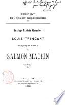 Louis Trincant biographe inédit de Salomon Macrin