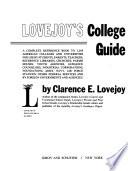 Lovejoy's College Guide