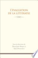 L’ Évaluation de la littératie