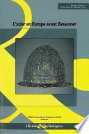 L’acier en Europe avant Bessemer