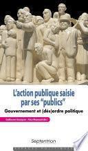L’action publique saisie par ses « publics »