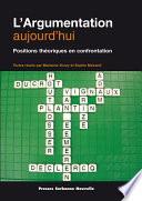 L’argumentation aujourd’hui