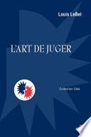 L’art de juger