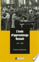 L’école d’apprentissage Renault
