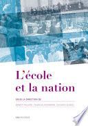 L’école et la nation