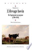 L’élevage bovin