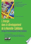 L’énergie dans le développement de la Nouvelle-Calédonie