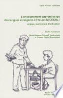 L’enseignement-apprentissage des langues étrangères à l’heure du CECRL