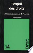 L’esprit des droits
