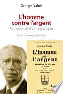 L’homme contre l’argent