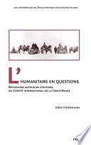 L’humanitaire en questions
