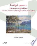 L’objet pauvre