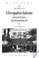 L’Occupation italienne