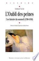 L’Oubli des peines