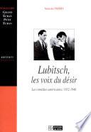 Lubitsch, les voix du désir