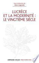 Lucrèce et la modernité : le vingtième siècle