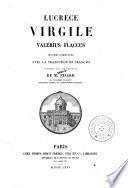 Lucrèce, Virgile, Valérius Flaccus