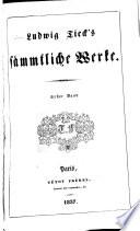 Ludwig Tieck's sämmtliche Werke