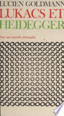 Lukács et Heidegger