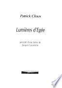 Lumières d'Egée