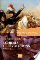 Lumières et révolutions (1715-1815)