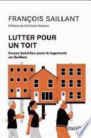 Lutter pour un toit