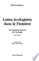Luttes écologistes dans le Finistère