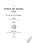 Ly myreur des histors, chronique de Jean des Preis dit d'Outremeuse