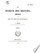 Ly myreur des histors, chronique de Jean des Preis dit d'Outremeuse
