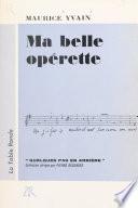 Ma belle opérette