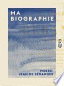Ma biographie